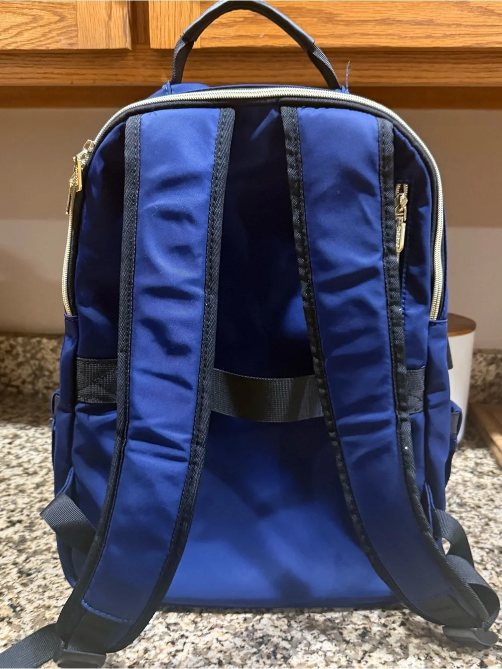 Lovevook Quilted Navy Women's Backpack